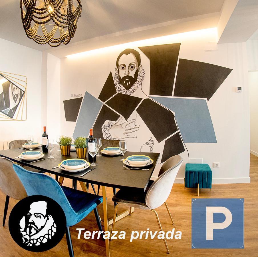 Cervantes 5 Collection - Greco Aparcamiento En El Edificio Toledo Zewnętrze zdjęcie